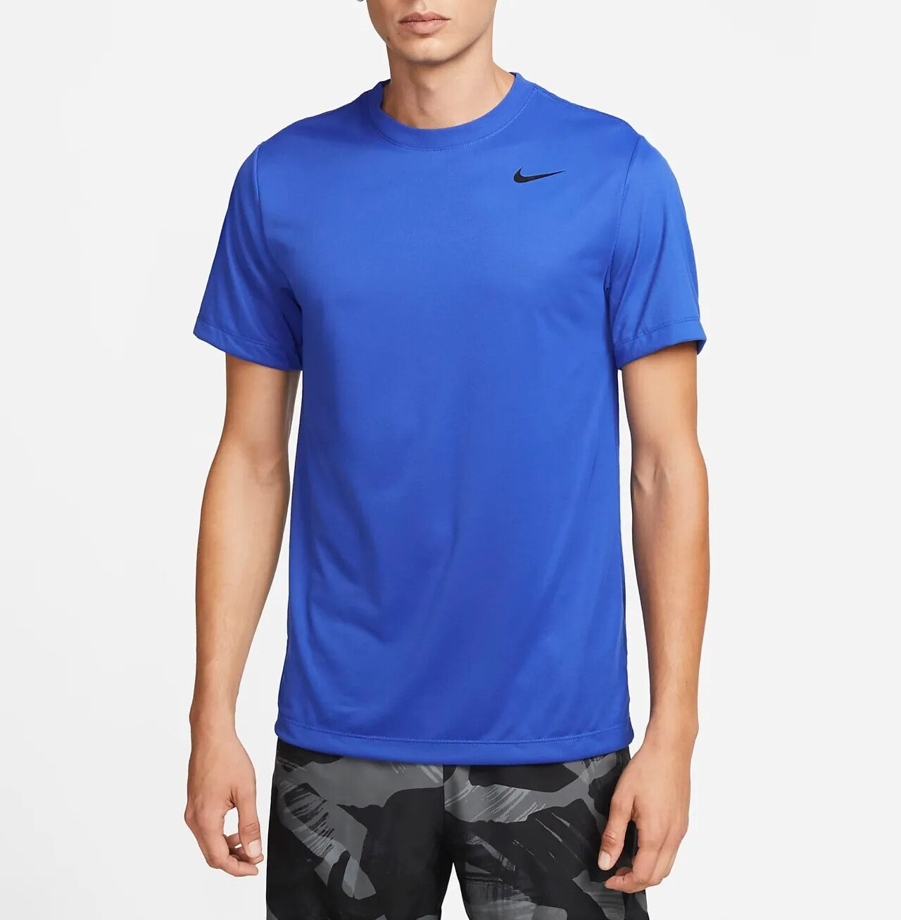 Тренировочный топ Nike Dri-Fit Legend Mens Small Shirt размера S, синий #480