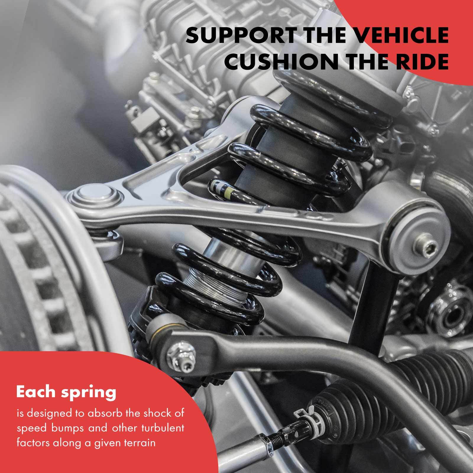 2x Front Sides Coil Springs for MercedesBenz W210 E320 19952003 E430