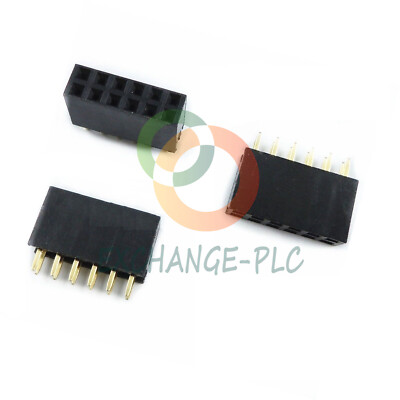 5PCS 2x6 12 Pin 2.54mm Double Row Female Straight Header Pitch Socket Pin Strip