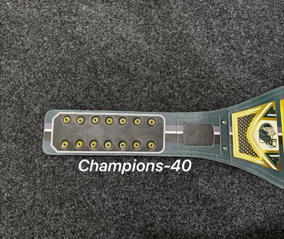 Philadelphia Eagles NFL Super Bowl Championship Title Belt Adult Size 2mm Brass - Image 4 of 4