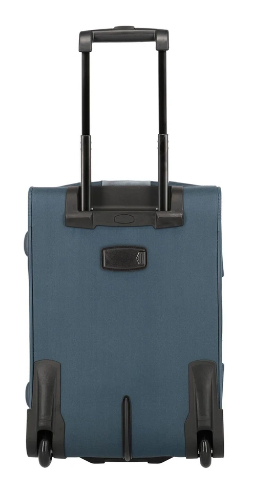 Handgepäck Koffer mit 2 Rollen Reisekoffer klein Orlando Klassischer Weichgep... - Bild 4 von 4