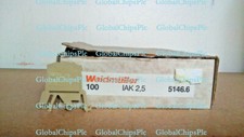 BOX OF 100pcs WEIDMULLER IAK2.5 2.8mm2 5146.6 TERMIANL BLOCKS NEW