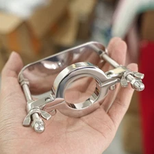 Heavy Stainless Steel Ball Stretcher Enhance Scrotum Ring Device Scrotum Pendant