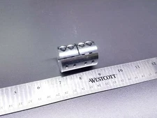 5/8" X 5/8" MILL Rigid Clamp Shaft Coupler Double Length CNC Motor Zero Backlash