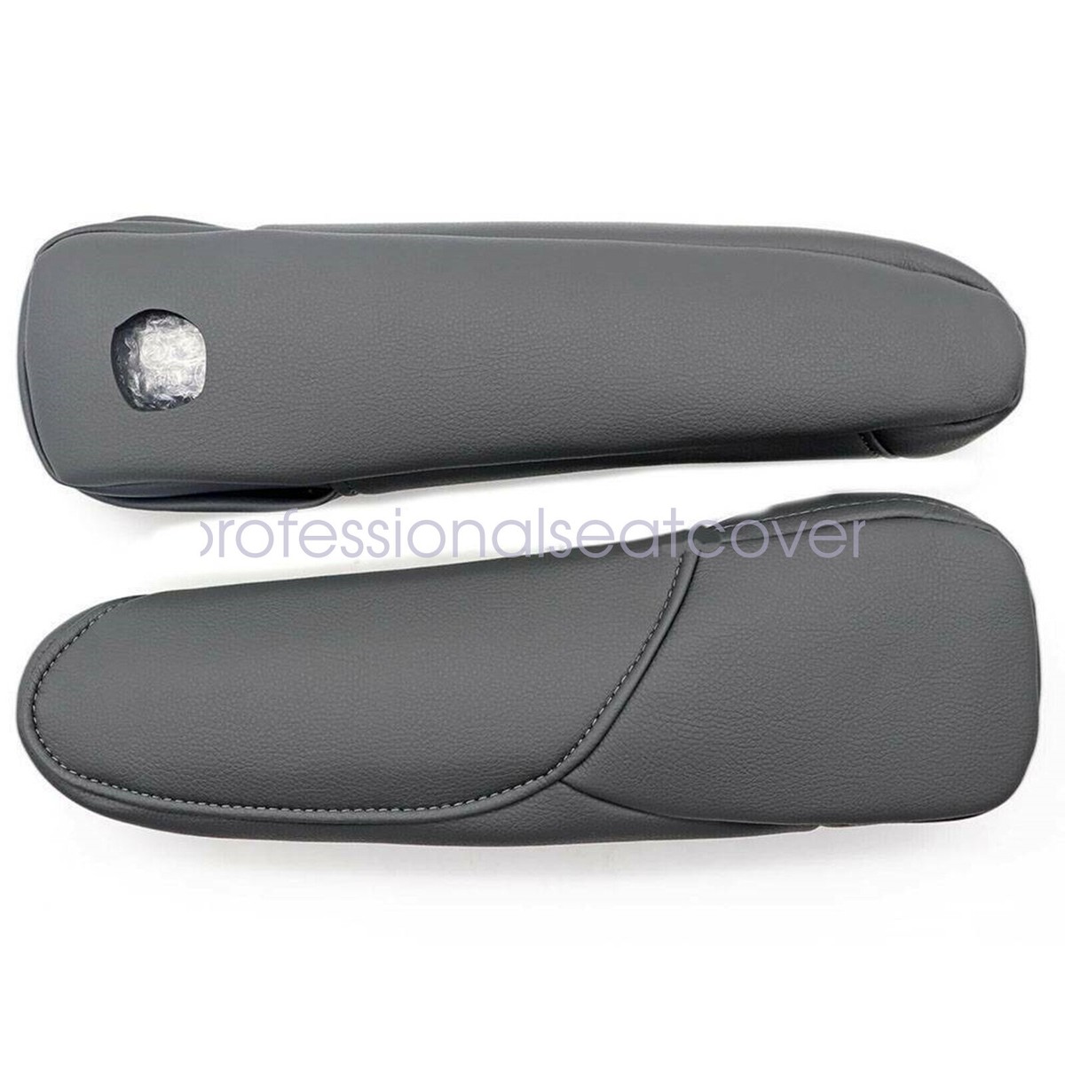 2 Copribraccioli Per Honda CR-V 2007-2012 - In Pelle Microfibra Nera