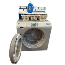 Little Tikes Toy Washing Machine My First Washer Dryer Makes Sounds Pretend Play