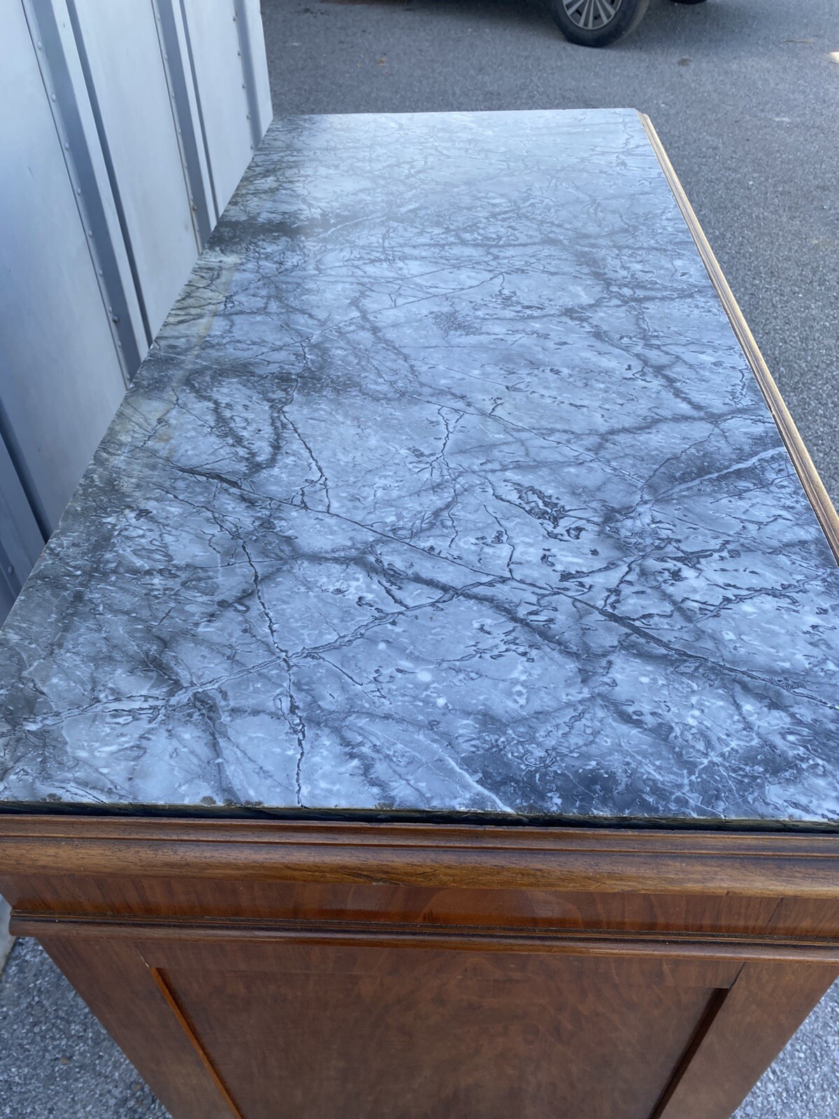 Credenza marmo umbertina noce offerta eBay