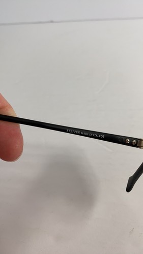 Stepper Made in Italy Eyeglass Frames 8202 52 -17 -135 Half Rim Frames Only - Picture 6 of 7
