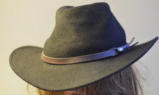 Scala Wool Hat Four Seasons Felt Crushable Outback Water Repellent XXXL Triple X