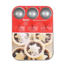 Dexam Non Stick Tart Mince Pie Tin 12 Cup