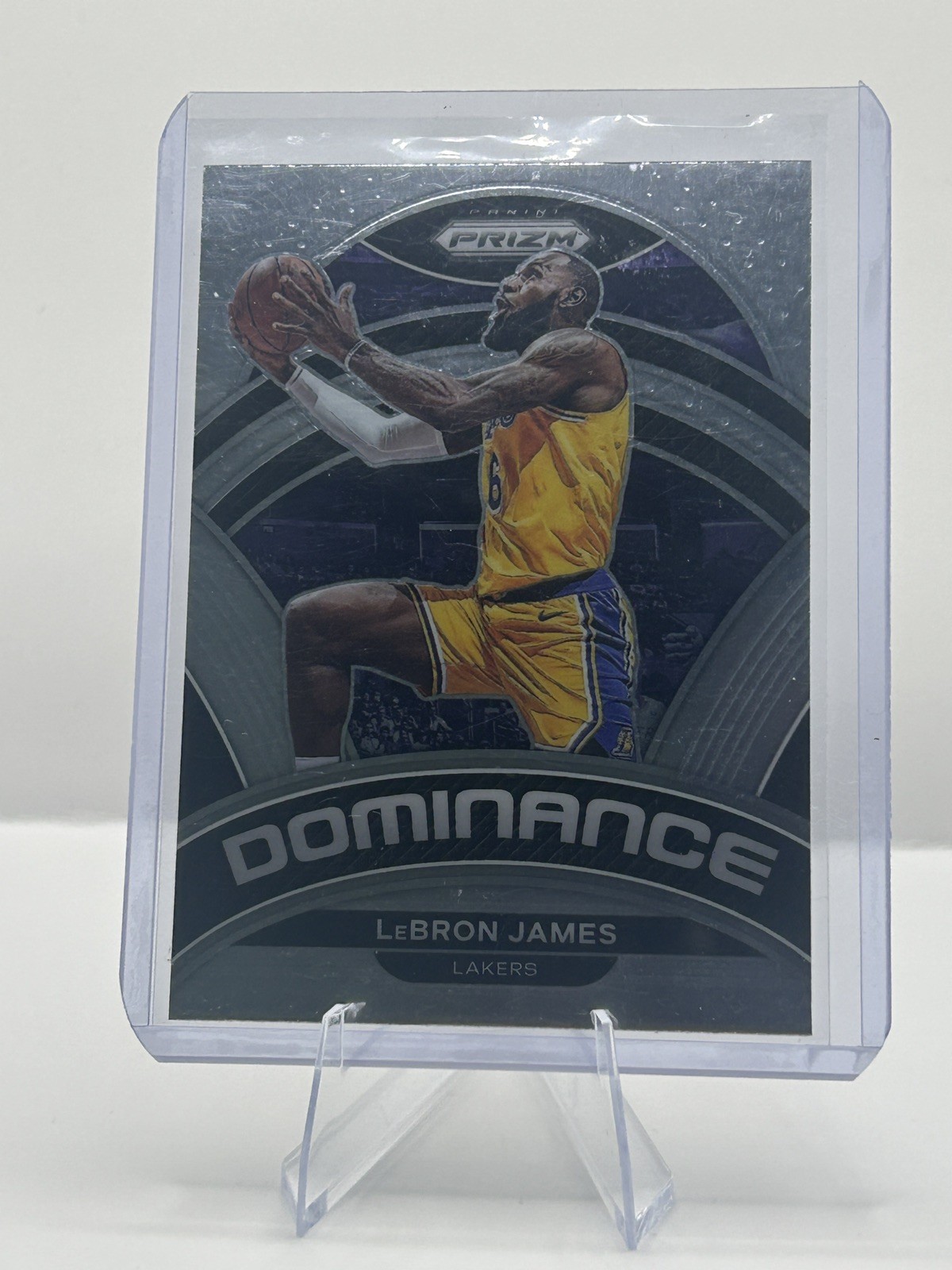 2022-23 Panini Prizm #24 LeBron James Dominance Lakers