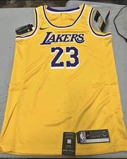 Lebron James Los Angeles Lakers Gold 23 Swingman Jersey