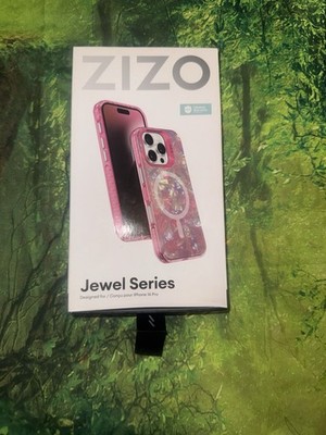 I Phone 16 Pro Pink Jewel Case