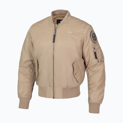 Pitbull West Coast Herren Ma 1 Verano Bomber Sand Jacke 3XL NEU