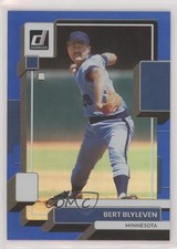 2022 Panini Donruss Holo Blue Bert Blyleven #171 HOF 2k3