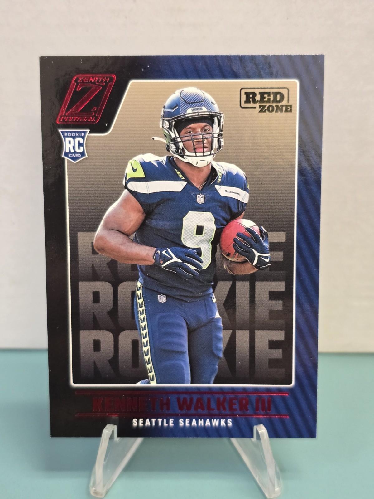 2022 Panini Zenith Kenneth Walker III Red Zone #118 (RC) Seattle Seahawks