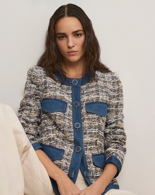 Veronica Beard Jacket Ainslie Tweed NWT $ 798 Size 6
