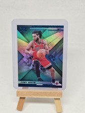 Coby White Rookie Card 2019-20 Panini Chronicles - XR #281 Teal (RC). rookie card picture