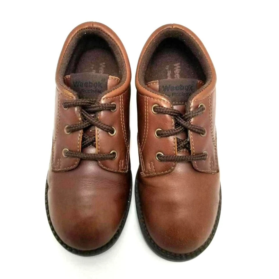 Zapatos de vestir con cordones Oxford Weebok By Reebok para niños talla 12,5 Foto 3 de 4
