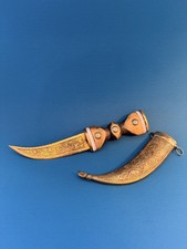 Orientalischer Zierdolch mit Scheide &ndash; 26 cm &ndash; dekorativ verziert &ndash; Sammlerst&uuml;ck