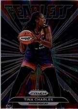 2022 Panini Prizm WNBA Fearless #4 Tina Charles - BSK