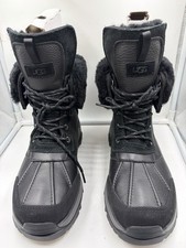 UGG Adirondack XXV Waterproof Winter Boots Black 1170770BLK New W/O Box Size 9