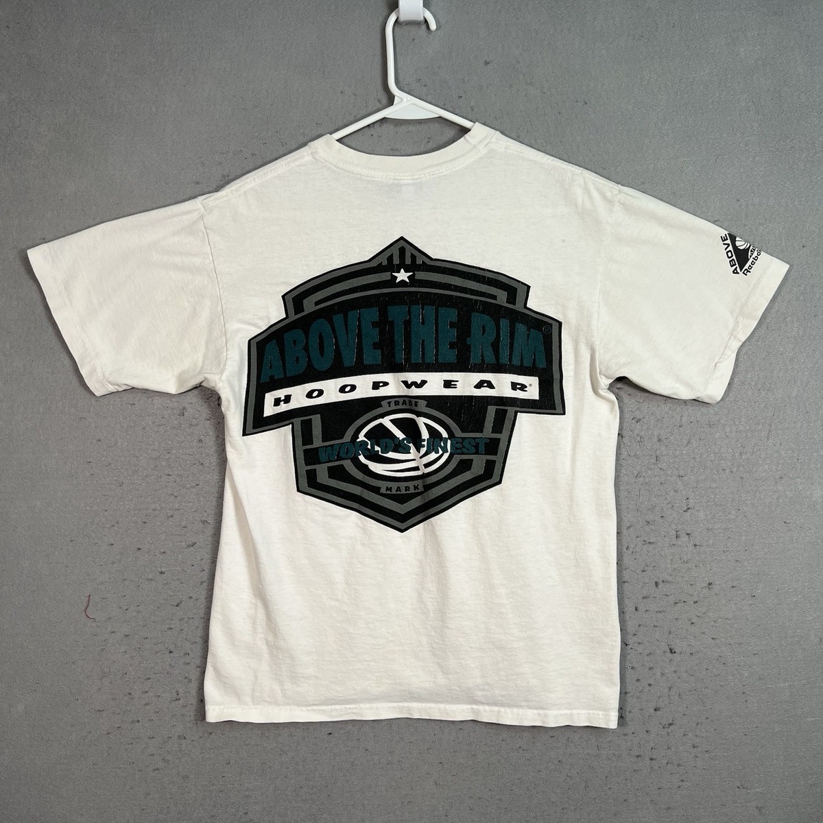 Vintage 90s Reebok Above The Rim Hoopwear T Shirt Adult Medium