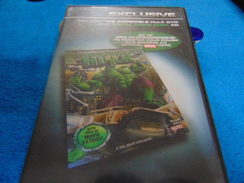 EXCLUSIVE THE INCREDIBLE HULK AND DIGITAL COMIC BOOK DVD