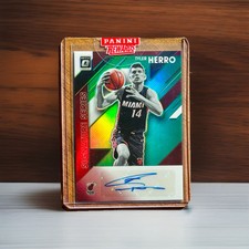 2019-20 Panini Donruss Optic TYLER HERRO GREEN SIGNATURE SERIES ROOKIE AUTO Heat
