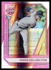 2021 Panini Elite Extra Edition Pink Owen Kellington Pittsburgh Pirates #10