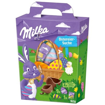Milka Ostereiersuche Mix bunte Mischung aus Mini Eggs Schoko Talern und