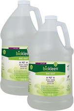 Bac-Out Pet Stain Remover - 2 Gallon - Enzymatic, Natural, Destroys Stains Odo