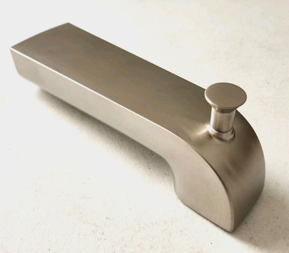 Kohler K-97089-BN Pitch 6" Integrated Diverter Tub Spout, Vi