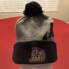 JMU James Madison University Nike Ski Hat With Pom Pom