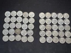 (50) 1964 ROOSEVELT DIME 90% SILVER 10 CENT LOT ROLL $5 FACE