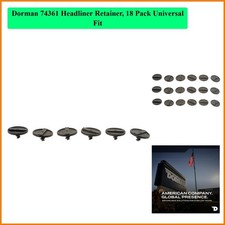 Headliner Retainer, 18 Pack Universal Fit