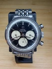 VTG Omega Seamaster Chronograph Ref 105.005-65 Cal 321 Reverse Panda Runs/Stops