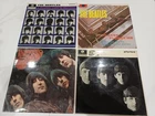 The Beatles, 4 original vinyl Albums,  mixed condition