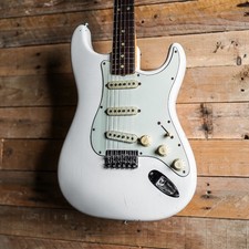 1971 Fender Stratocaster Hardtail In Olympic White - Refinish