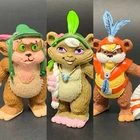 RESERVED - 3 Ewoks PVC Figures Comics Spain Vintage 1986 Paploo Latara Teebo