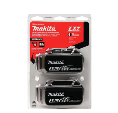 #ad Brand New Makita BL1850B 2 18V LXT 3Ah Lithium Ion Battery – 2 Pack $90.99