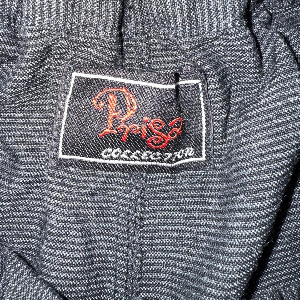 Pantalones boho de pierna ancha con textura de carbón Prisa Foto 4 de 4