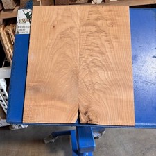 Quilted Maple   DENSE Bookmatch KD Big Leaf 16"x13"x.5" Fig Carve Top