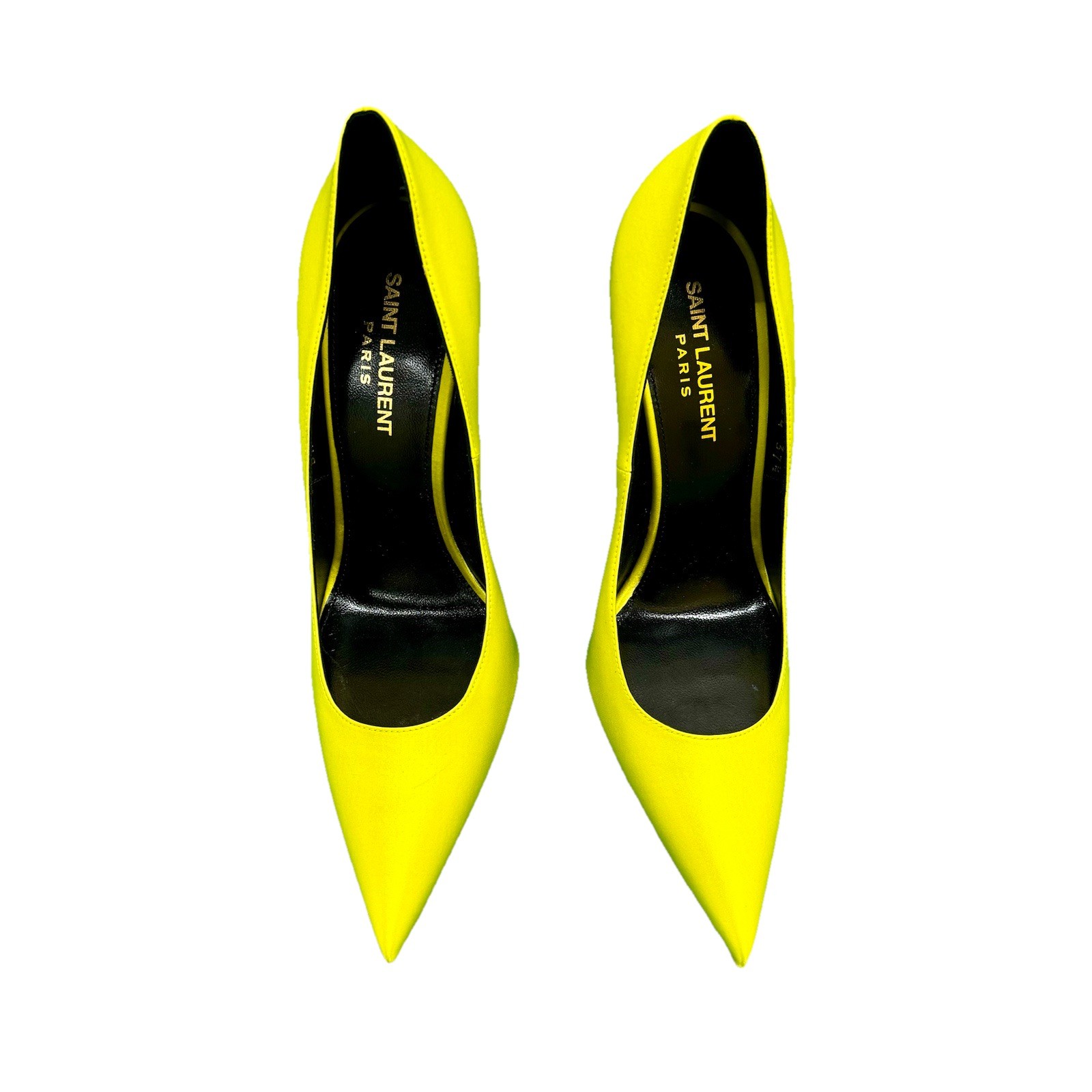 YSL Saint Laurent décolleté Marilyn 110 stile: 711264 taglia EU 37 5 UK 4 5 giallo
