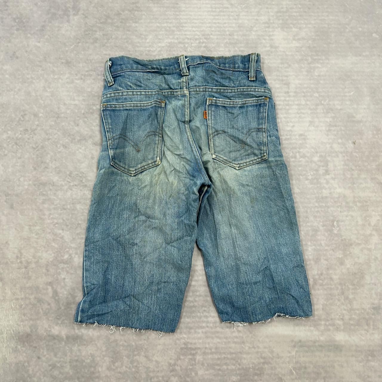Levi's Shorts Cut Off Denim Jort Shorts Men's 27 thumbnail 4