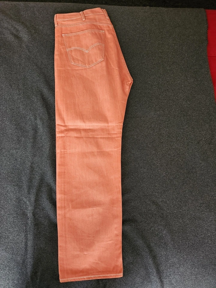 Jeans Levi's 501 retráctiles 40x32 albaricoque melocotón Foto 3 de 4