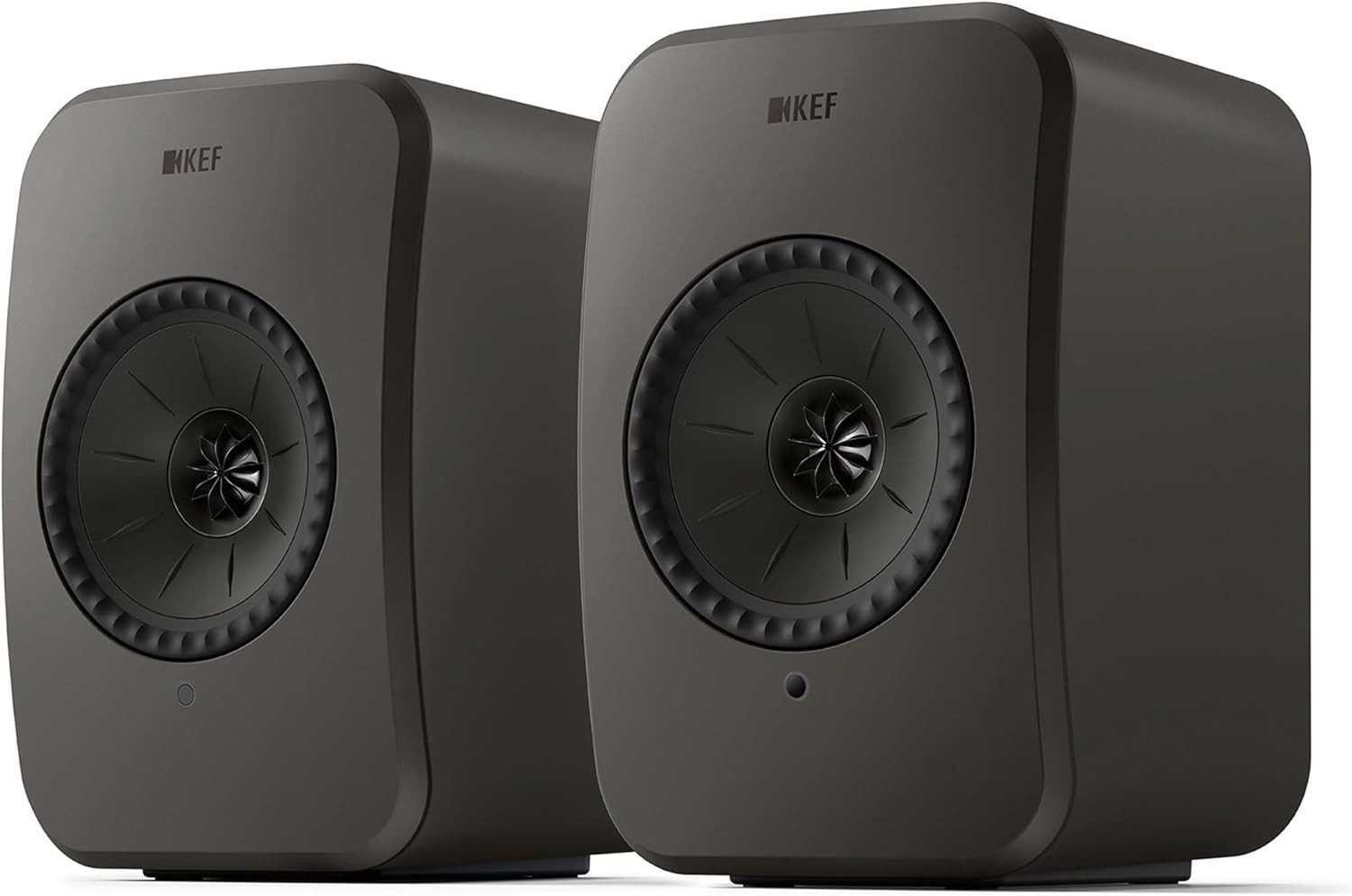 KEF LSX II LT BOOKSHELF Bluetooth HiFi Speakers - Graphite Grey - SP4077M2CC