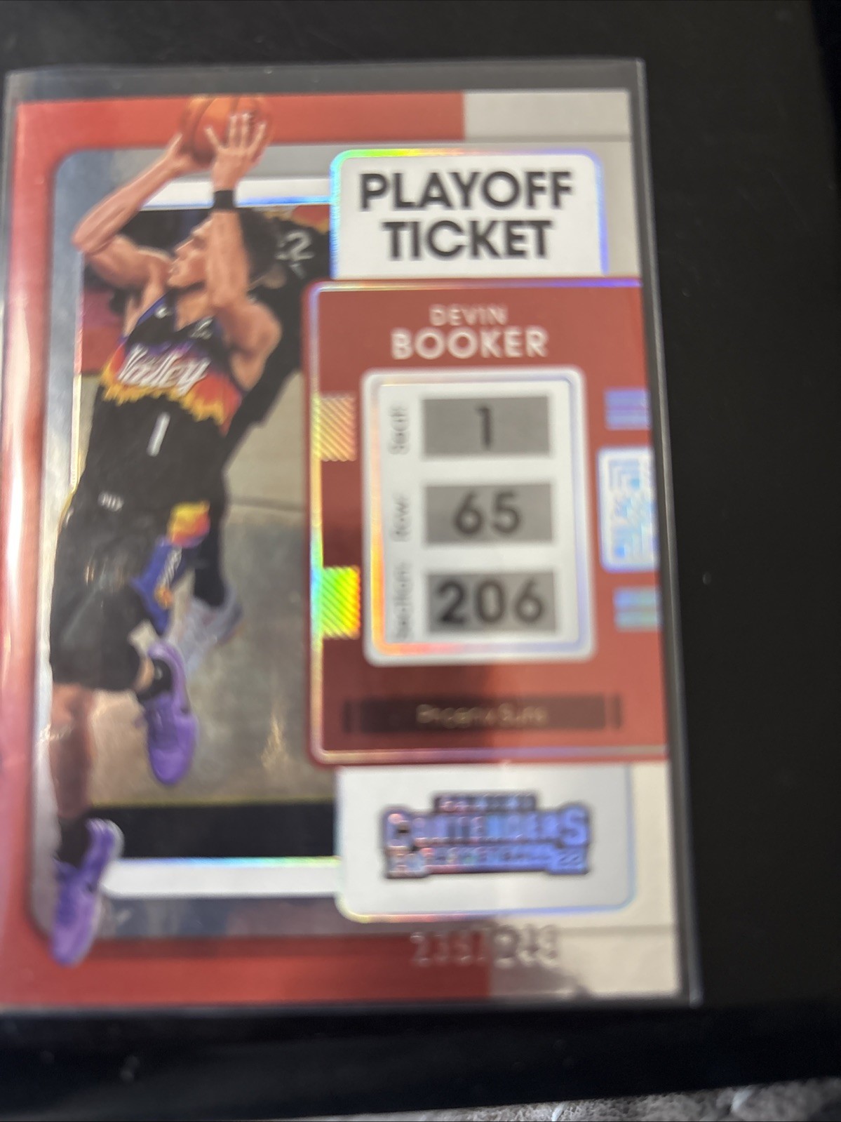 2021-22 Contenders Basketball Playoff Ticket #9 Devin Booker 153/249（01） j67