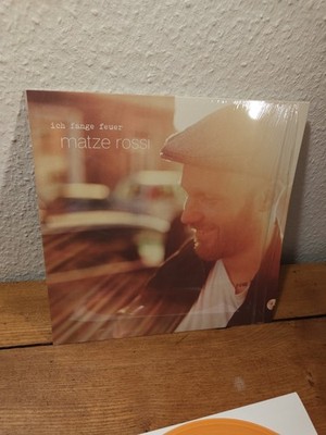 Matze Rossi:  Ich fang Feuer LP, orange vinyl, End Hits Records