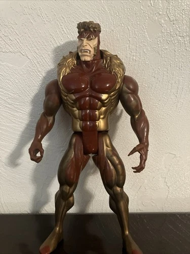 ToyBiz Marvel X-Men Sabretooth Deluxe Edition 1993 10" Vintage Action Figure
